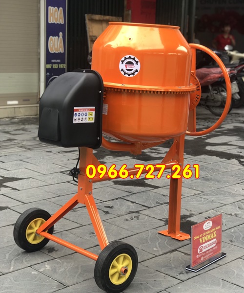 Máy trộn bê tông , trộn cám mini 120l