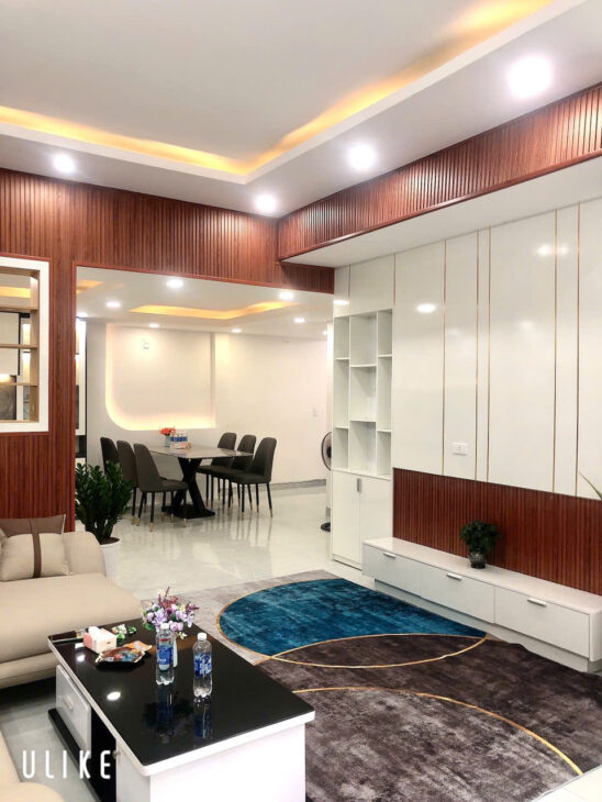 ♥ Nhà Hùng Vương, Kiệt Nhựa 3.5m thông, 67m2, ngang 5.5m, 3 tầng cứng đẹp, 3PN, sân thượng