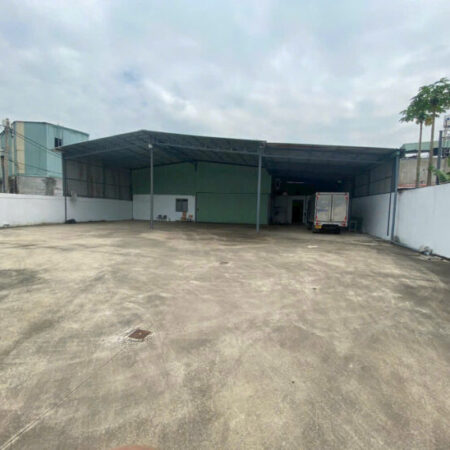 Cho thuê 1.200m² kho xưởng tại TX 52, P. Thạnh Xuân, Q.12. Giá 50 Triệu