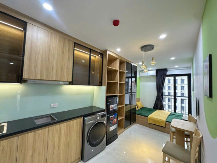 Siêu Phẩm căn Hộ Dịch vụ ĐẠI TỪ, Hoàng Mai – CCMN 7 tầng thang máy, 100m2, mặt tiền 6.6m giá chỉ