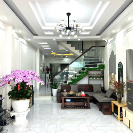 Bán nhà phân lô Sao Sáng – Hải An, 58m 4 tầng, đường chính 15m, GIá 7.9 tỉ