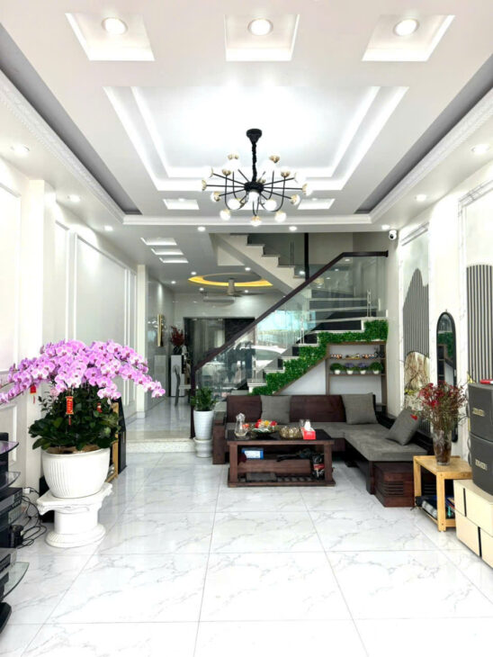 Bán nhà phân lô Sao Sáng – Hải An, 58m 4 tầng, đường chính 15m, GIá 7.9 tỉ