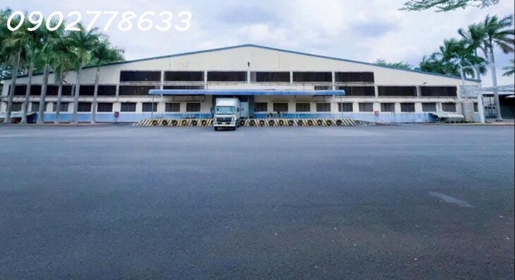 Bán Nhà Máy May gần 5Ha KCN Trảng Bom tỉnh ĐN Đã đóng thuế đất 1/2 có trạm sử lý nước thải riêng