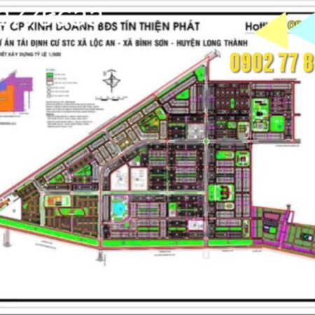 Bán đất TĐC Lộc An sổ riêng thổ cư sân bay quốc tế Long Thành 2,5 tỷ