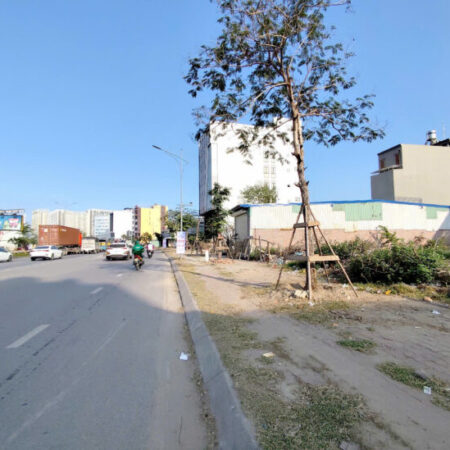 Bán đất mặt đường Bùi Viện – khu 4 Vĩnh Niệm, 84m, ngang 4.2, Giá rẻ 74 tr/m