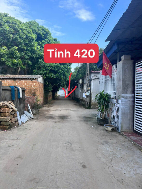 Cần bán gấp mảnh đất cách tỉnh lộ 420 khoảng 30m siêu đẹp