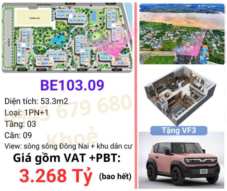The Beverly – phân khu cao cấp tại vinhomes Grand Park tặng xe VF3