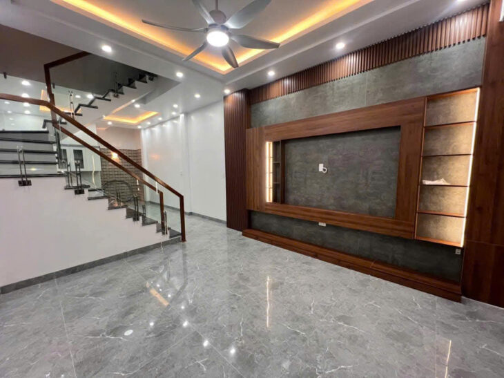 Bán nhà Vĩnh Cát – Vĩnh Niệm, 58m 3 tầng, sân cổng riêng, mới tinh, Giá 3.2 tỉ