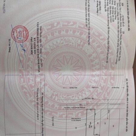 ???? BÁN 2 LÔ ĐẤT MẶT TIỀN QUỐC LỘ 1A – NINH THUẬN ????