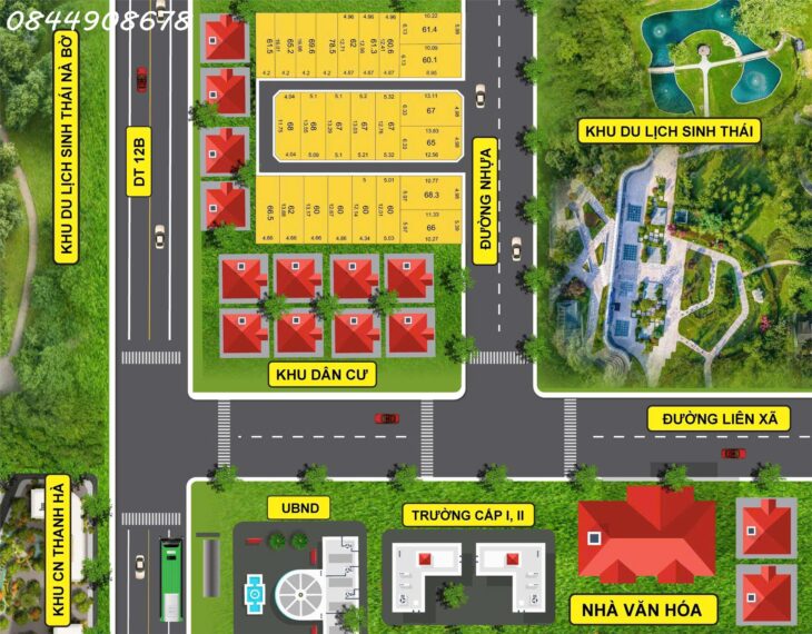 chính chủ lô đất tại thị trấn ba hàng đồi – lạc thủy – hòa bình