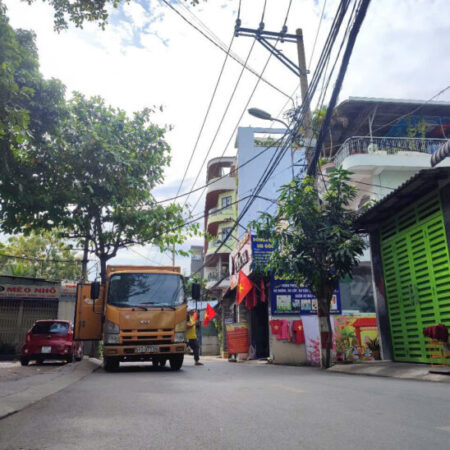 BÁN NHÀ GÒ VẤP, MẶT TIỀN HẺM XE TẢI THÔNG, 76M2, GIÁ TỐT.