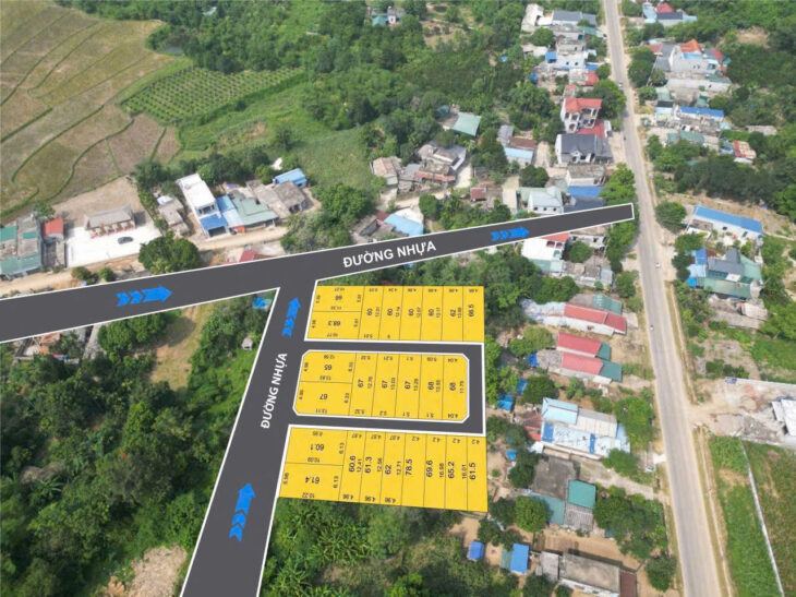 Đất thị trấn Ba Hàng Đồi huyện Lạc Thủy