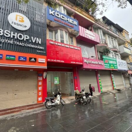 MẶT PHỐ HỒ TÙNG MẬU – 1 MẶT PHỐ + 1 MẶT NGÕ – CẠNH QUẬN UỶ NAM TỪ LIÊM – KINH DOANH BẤT CHẤP