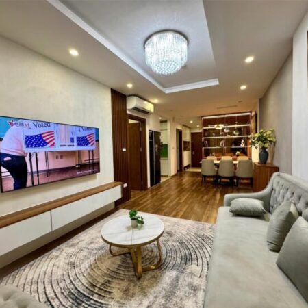 Bán 2 ngủ 2 WC Goldmark City tòa Ruby 2, nội thất nhập khẩu mới tinh cao cấp