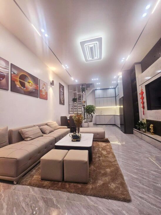 Bán nhà 4 tầng 45m² Trương Định, Tân Mai – 6.9 tỷ – Full nội thất