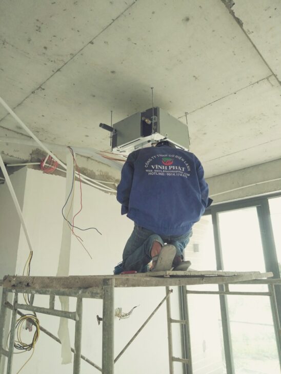 Phương án lắp Máy điều hòa âm trần cho căn hộ chung cư