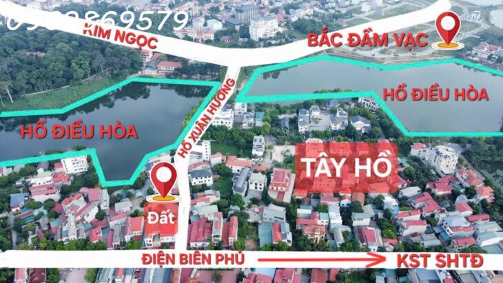CHÍNH CHỦ CẦN BÁN LÔ ĐẤT PHỐ HỒ XUÂN HƯƠNG, TÍCH SƠN, VĨNH YÊN, VĨNH PHÚC 92M FULL THỔ CƯ