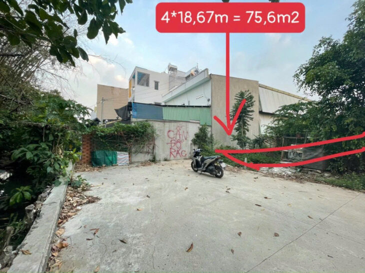 2,780 TỶ SỐC -Thạnh Xuân 51- ĐẤT SHR – 75,6M2 THỔ CƯ, ĐƯỜNG 7M