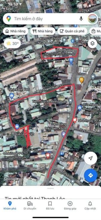 2,780 TỶ SỐC -Thạnh Xuân 51- ĐẤT SHR – 75,6M2 THỔ CƯ, ĐƯỜNG 7M