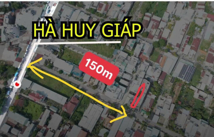 ???? ???? Mặt Tiền Thạnh Lộc 49 , CÁCH HÀ HUY GIÁP 150M THỔ CƯ- 9,9 TỶ