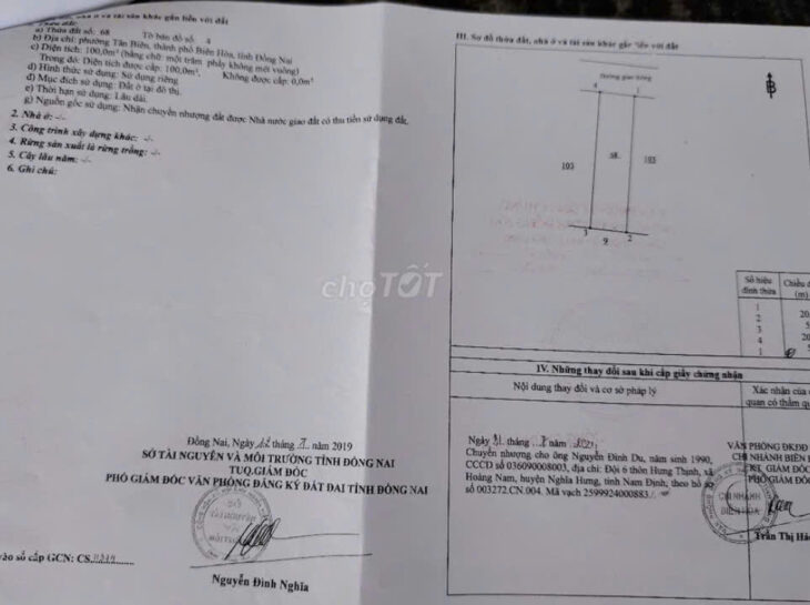 CHÍNH CHỦ 100% Cần Bán LÔ ĐẤT ở gần nhà thờ Hà Phát – Phường Tân Biên