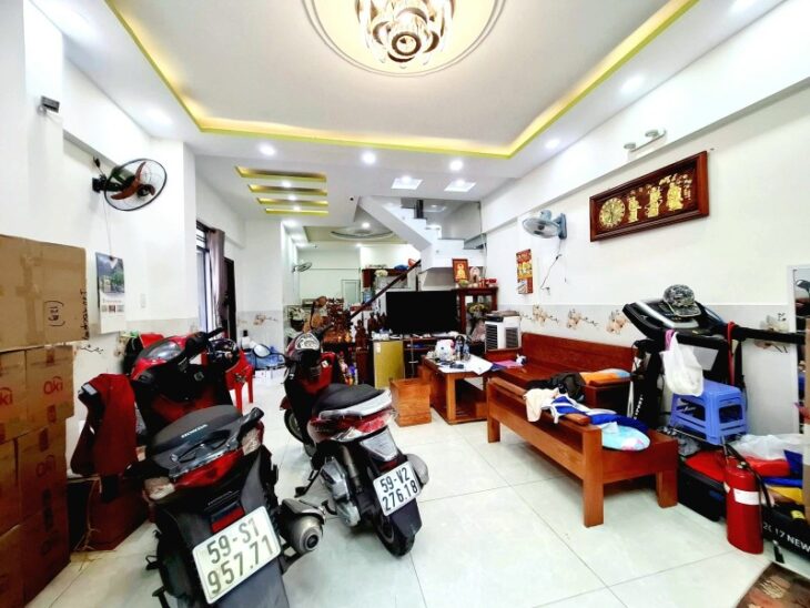 BÁN NHÀ – 2TẦNG – 80m2 – Hẻm xe hơi 5m – P.10 QUANG TRUNG – Gía cực tốt chỉ 5.8 Tỷ.