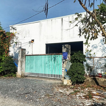 Nhà xưởng đường bờ bao sông Sài Gòn – 1000m2 – 34×32 – 500m2 thổ cư – xã Bình Mỹ – Củ Chi