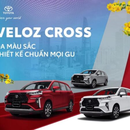 TOYOTA VELOZZ CROSS 2025 giảm 50% Thuế trước bạ