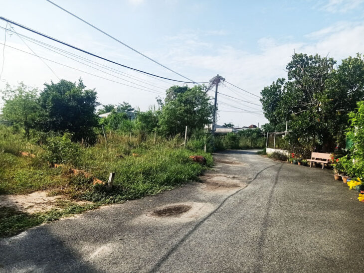 Bán đất 1/ đường 214 – 547m2 – 14×40 – 300m2 thổ cư – xã Hòa Phú – Củ Chi