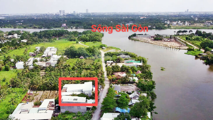 Nhà xưởng đường bờ bao sông Sài Gòn – 1000m2 – 34×32 – 500m2 thổ cư – xã Bình Mỹ – Củ Chi