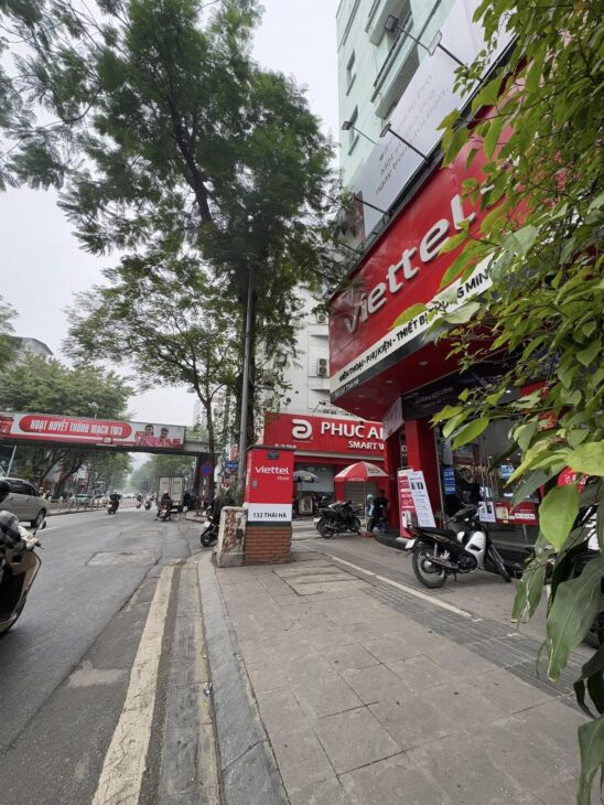 ĐẮT XẮT RA MIẾNG-LÔ GÓC ĐỘC TÔN-Mặt Phố Thái Hà 92m/6Tầng/MT 10m 94 Tỷ