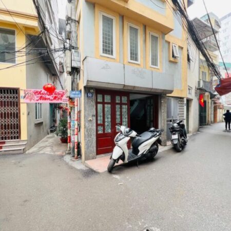 LÔ GÓC HIẾM- Phố Kim Giang, Ô tô nhỏ đỗ cửa: 37m2/5Tầng/MT 5.7m 7.76 Tỷ,ngõ thông