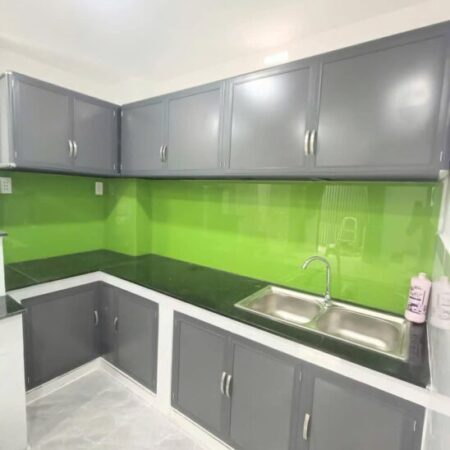 Bán nhà mới xây xịn xò – Nhà 1 trệt 1 lầu 2pn 2wc, NGAY NGÃ TƯ THUE ĐỨC