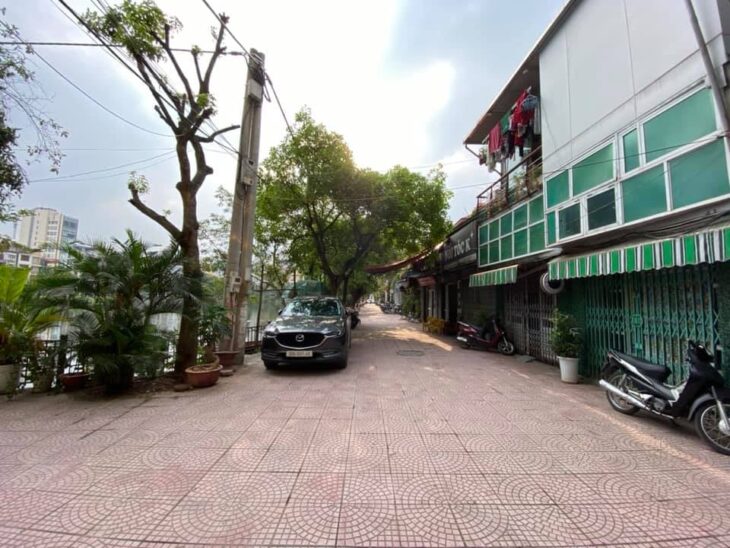 Mặt hồ Đầm Tròn Đội Cấn – ô tô vào nhà – xây apartment – 177m vuông đẹp