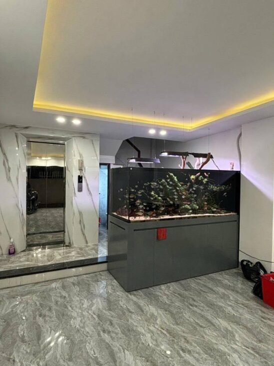 BÁN NHÀ PHỐ TRẠM – LÔ GÓC – 6 TẦNG THANG MÁY – FULL NỘI THẤT – Ô TÔ VÀO NHÀ