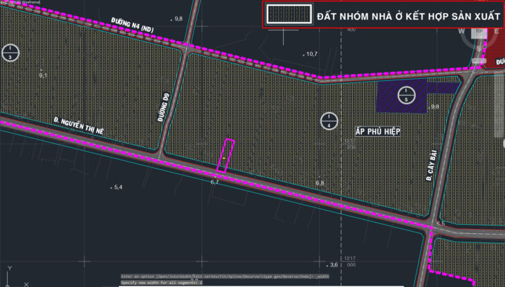 Bán đất đường Nguyễn Thị Nê – 790m2 – 14×56 – 264m2 thổ cư – xã Phú Hòa Đông – Củ Chi