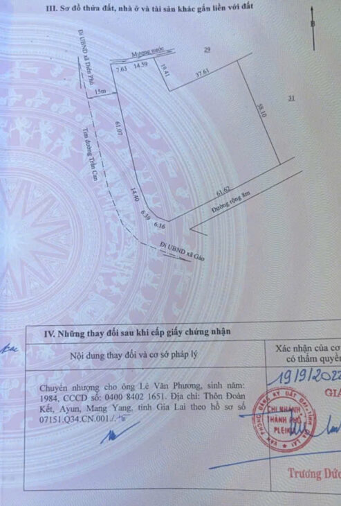 ĐẤT ĐẸP – ĐẦU TƯ SINH LỜI – CHÍNH CHỦ Cần Bán Nhanh Đất
