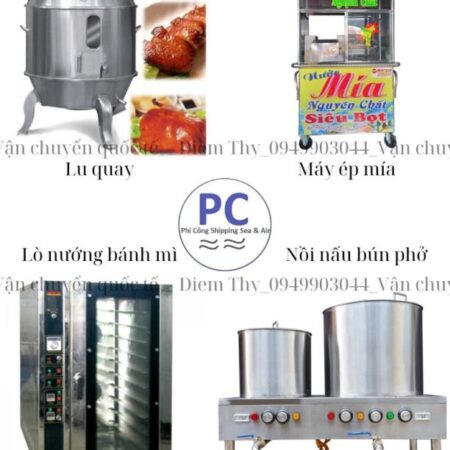 GỬI NỒI NẤU PHỞ, MÁY XAY GIÒ CHẢ, MÁY ÉP MÍA, …