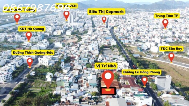 Bán hoặc Cho Thuê Nhà 3 Tầng Hẻm Lê Hồng Phong, TP Nha Trang – Giá Chỉ 28 Triệu/m²