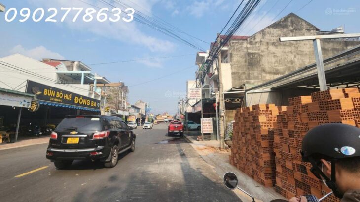 Bán lô đất mặt tiền B5 KDC Phú Thịnh, Long BÌnh Tân , Biên Hòa, 95m, dâud đường, giá 5.8 tỷ