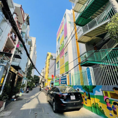 Bán nhà quận 10, đường Thành Thái, hẻm xe hơi, 5 tầng, 43m2, 12.9 tỷ