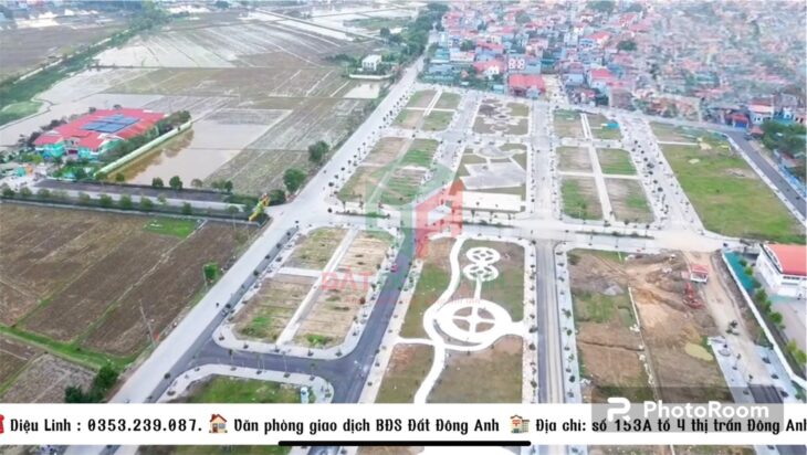 Đấu Giá Thuỵ Lâm,Đông Anh đất ở đô thị giá 7X