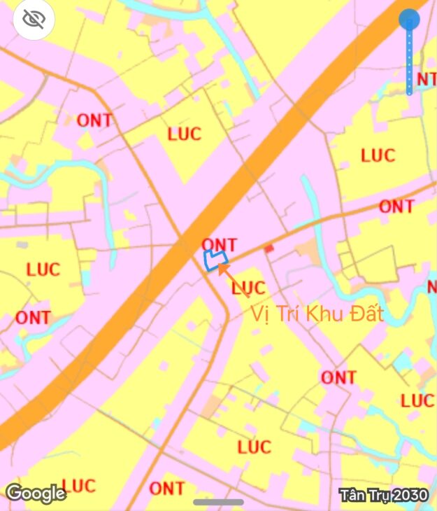 Bán lô đất lúa chuyển thổ hai mặt tiền Xã Đức Tân giá 7 tỷ