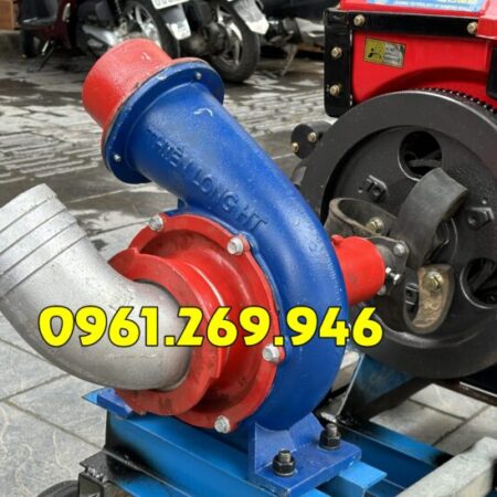 Máy Bơm Nước Đầu Nổ D10 mát gió đề, sên 100mm Vinmax VM1010