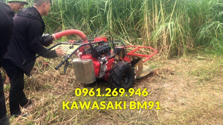 Máy Cắt Cỏ Mâm Xoay Kawasaki BM91 – Giải Pháp Hoàn Hảo Cho Nông Trại Và Sân Vườn