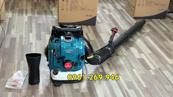 Máy thổi gió Kawasaki TK85 thổi bay bụi bẩn, thổi lá, gạch đá công trình