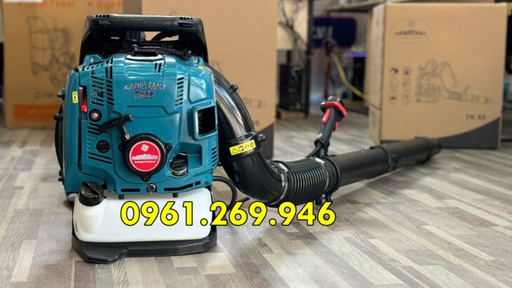 Máy thổi gió Kawasaki TK85 thổi bay bụi bẩn, thổi lá, gạch đá công trình