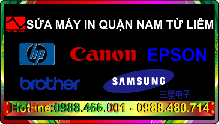 Nhận sửa máy in quận Nam Từ Liêm Hà Nội