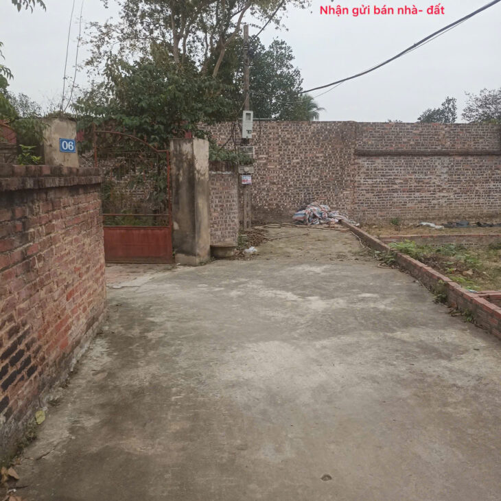 Bán đất thôn Thái Lai, Minh Trí, Sóc Sơn, HN. Đường thông, full thổ cư, oto đỗ cửa.