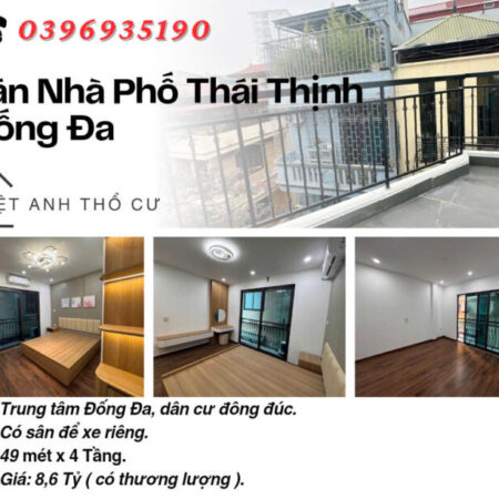 Bán nhà phố Thái Thịnh_Nội Thất Đẹp_Sân Để Xe Riêng_48mx4T_Giá: 8.6 Tỷ, Lh: 0396935190. Bán nhà phố Thái Thịnh_Nội Thất Đẹp_Sân Để Xe Riêng_48mx4T_Giá: 8.6 Tỷ, Lh: 0396935190.